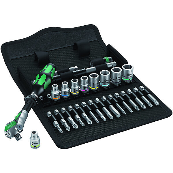 Wera Zyklop Speed-Knarrensatz 1/4"-Antrieb 28-tlg 004016